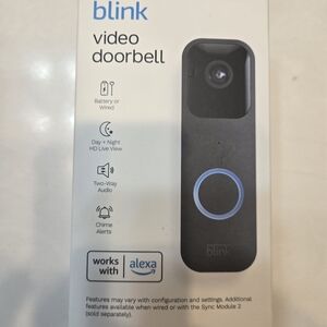 Blink video doorbell
